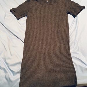 Grey mini dress